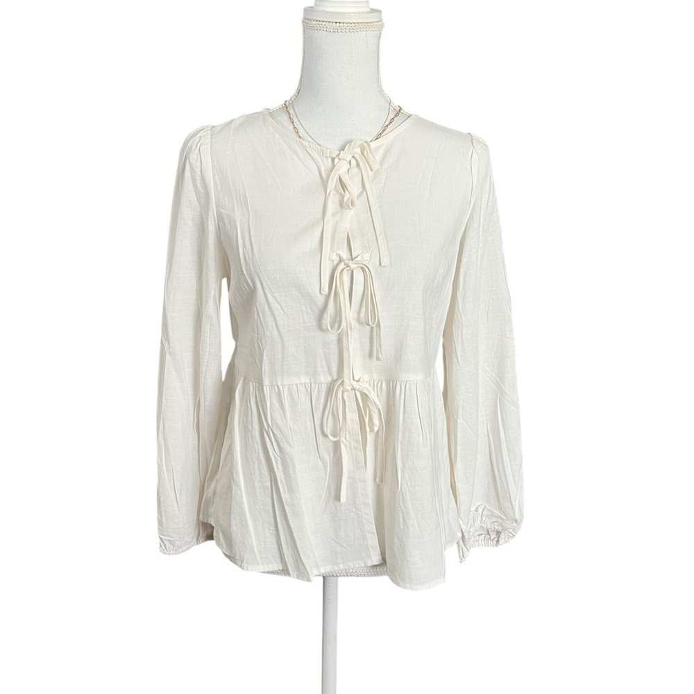 Elegant White Women's Top